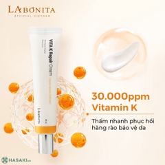 Labonita Kem Dưỡng Phục Hồi Da Vita K Repair Cream 30Ml (Cty)