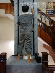 Thang máy gia đình - nhà ống ông Bình