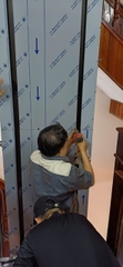 Thang máy gia đình - nhà ống ông Bình