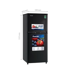 Tủ lạnh Funiki Inverter HR T8185TDG 185 lít