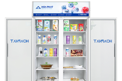 Tủ mát trưng bày Hòa Phát Inverter HSR D8812 812 lít DÀN ĐỒNG