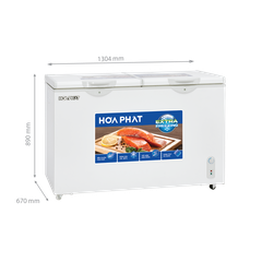 Tủ đông Hòa Phát HCF 666S1N2 352 lít