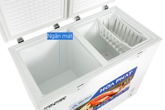 Tủ đông + mát Hòa Phát HPF BD6205 205 lít DÀN ĐỒNG