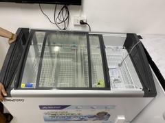 Tủ đông trưng bày Hòa Phát Inverter HSF AD8357.C1 357 lít DÀN ĐỒNG