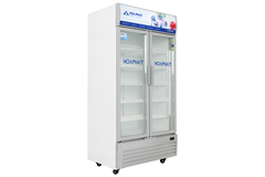 Tủ mát trưng bày Hòa Phát Inverter HSR D8812 812 lít DÀN ĐỒNG