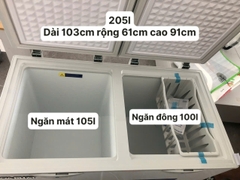 Tủ đông Hòa Phát HPF BN6205 205 lít