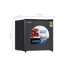 Tủ lạnh mini Funiki FR-51DSU 50 lít