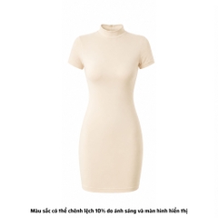 DN14 - Đầm Dáng Ngắn Cổ Trụ Tay Con 82cm-89cm