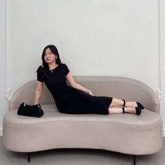 DD19 - Đầm Hở Lưng Dáng Dài Ôm Body