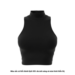 CL - Áo Croptop Cổ Lọ Trơn Thun Borip Co Dãn Giãn 4 Chiều