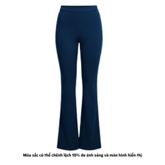 OL - Quần Ống Loe Lưng Cao Nữ UMi 108cmDây Kéo Sau