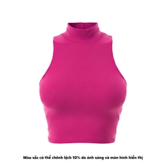 CL - Áo Croptop Cổ Lọ Trơn Thun Borip Co Dãn Giãn 4 Chiều