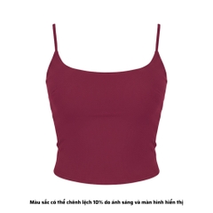 A4 - Áo 2 Dây Croptop Thun Borip Co Giãn 4 Chiều