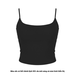 A4 - Áo 2 Dây Croptop Thun Borip Co Giãn 4 Chiều