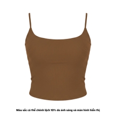 A4 - Áo 2 Dây Croptop Thun Borip Co Giãn 4 Chiều