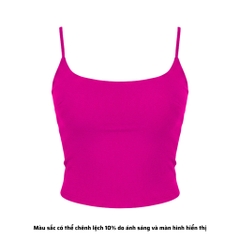 A4 - Áo 2 Dây Croptop Thun Borip Co Giãn 4 Chiều