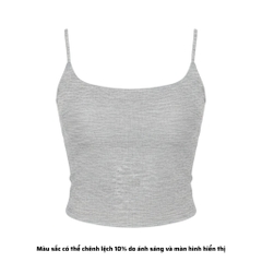 A4 - Áo 2 Dây Croptop Thun Borip Co Giãn 4 Chiều