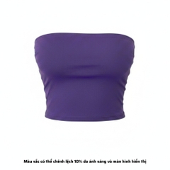 A5 - Áo Ống, Quây Cúp Ngực Croptop Nữ 2 Lớp Thun Borip