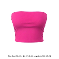 A5 - Áo Ống, Quây Cúp Ngực Croptop Nữ 2 Lớp Thun Borip