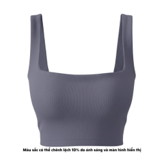 A6 - Áo Hai Dây Bảng To 3cm  Croptop 2 Lớp Thun Cotton Borip