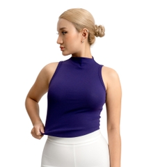 A15 - Áo Cổ 3 Phân Sát Nách Nữ Thun Cotton Borip