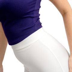 A15 - Áo Cổ 3 Phân Sát Nách Nữ Thun Cotton Borip
