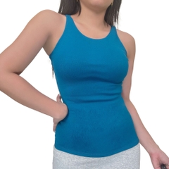 A29 - Áo 3 Lỗ Dáng Dài 2 Lớp Thun Cotton Borip