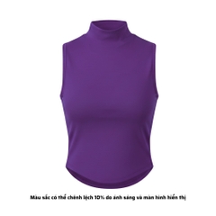 A15 - Áo Cổ 3 Phân Sát Nách Nữ Thun Cotton Borip