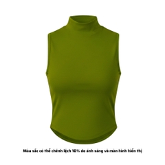 A15 - Áo Cổ 3 Phân Sát Nách Nữ Thun Cotton Borip