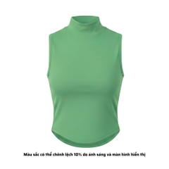 A15 - Áo Cổ 3 Phân Sát Nách Nữ Thun Cotton Borip