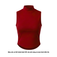 A15 - Áo Cổ 3 Phân Sát Nách Nữ Thun Cotton Borip