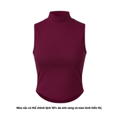 A15 - Áo Cổ 3 Phân Sát Nách Nữ Thun Cotton Borip