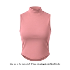 A15 - Áo Cổ 3 Phân Sát Nách Nữ Thun Cotton Borip