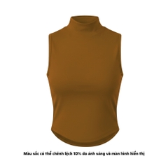 A15 - Áo Cổ 3 Phân Sát Nách Nữ Thun Cotton Borip