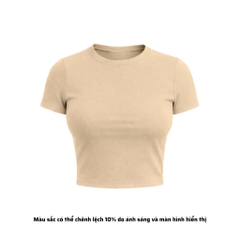A16 - Áo BabyTee Cổ Tròn Ngắn Tay Ôm Dáng