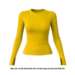 A22 - Áo Dài Tay Xẻ Thân Dài 7 Màu Thun Cotton Borip