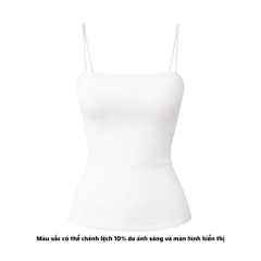 A25 - Áo 2 Dây Ngang Dáng Dài Thun Cotton Borip