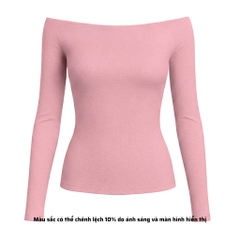 A41 - Áo Bẹt Vai Trễ Vai Dài Tay Form Babytee Dáng Dài