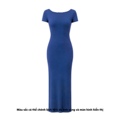 DD19 - Đầm Hở Lưng Dáng Dài Ôm Body