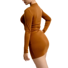 DN2 - Đầm BodyTay Dài Thun Borip 84cm
