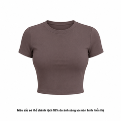 A16 - Áo BabyTee Cổ Tròn Ngắn Tay Ôm Dáng