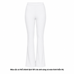 OL - Quần Ống Loe Lưng Cao Nữ UMi 108cmDây Kéo Sau