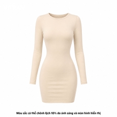 DN2 - Đầm BodyTay Dài Thun Borip 84cm