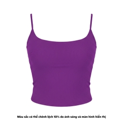 A4 - Áo 2 Dây Croptop Thun Borip Co Giãn 4 Chiều