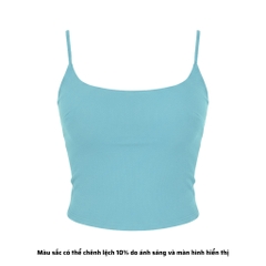 A4 - Áo 2 Dây Croptop Thun Borip Co Giãn 4 Chiều