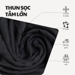 TL - Quần Ống Loe Thun Sọc Tăm Lớn