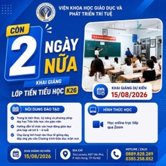 🌟 𝐂𝐇Ỉ 𝐂Ò𝐍 𝟐 𝐍𝐆À𝐘 𝐍Ữ𝐀 𝐊𝐇𝐀𝐈 𝐆𝐈Ả𝐍𝐆 𝐋Ớ𝐏 𝐓𝐈Ề𝐍 𝐓𝐈Ể𝐔 𝐇Ọ𝐂 𝐊𝟐𝟔&nbsp;