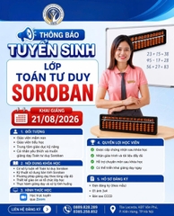 📢 𝐓𝐇Ô𝐍𝐆 𝐁Á𝐎 𝐓𝐔𝐘Ể𝐍 𝐒𝐈𝐍𝐇 𝐋Ớ𝐏 𝐓𝐎Á𝐍 𝐓Ư 𝐃𝐔𝐘 𝐒𝐎𝐑𝐎𝐁𝐀𝐍 – 𝐊𝐇𝐀𝐈 𝐆𝐈Ả𝐍𝐆 𝟐𝟏/𝟎𝟖/𝟐𝟎𝟐𝟔
