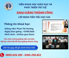 🎉 𝐊𝐇Ở𝐈 ĐẦ𝐔 𝐇À𝐍𝐇 𝐓𝐑Ì𝐍𝐇 ƯƠ𝐌 𝐌Ầ𝐌 𝐓𝐑𝐈 𝐓𝐇Ứ𝐂 – 𝐊𝐇𝐀𝐈 𝐆𝐈Ả𝐍𝐆 𝐓𝐇À𝐍𝐇 𝐂Ô𝐍𝐆 𝐋Ớ𝐏 𝐓𝐈Ề𝐍 𝐓𝐈Ể𝐔 𝐇Ọ𝐂 𝐊𝟐𝟔 🎉