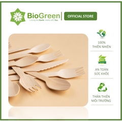 100 muỗng nĩa dao gỗ xuất khẩu Nhật take away dùng 1 Lần